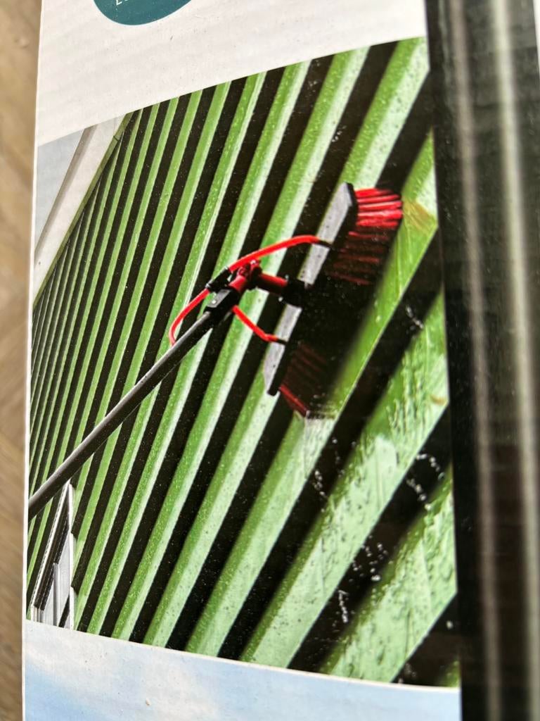 Telescopisch buiten bezem 700cm z.g.a.n., Ophalen, Raamwisser of Trekker