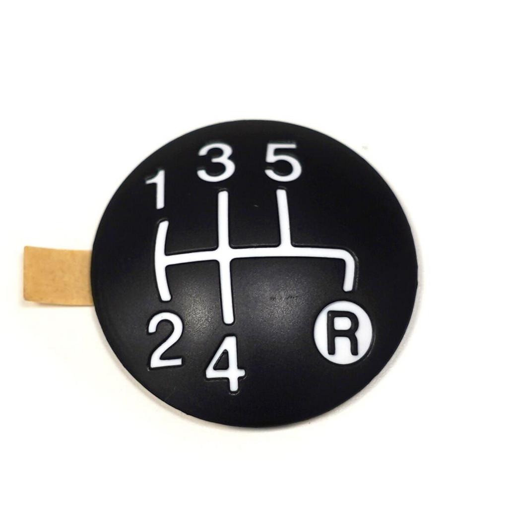 Fiat 500 Versnellingspook keuzesticker - 55344094, -, -, Nieuw, Ophalen of Verzenden