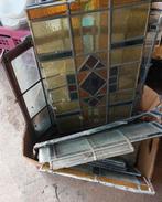 antiek glas voor glas in lood ramen, Ophalen, Meerdere media, Kunst en Creatief