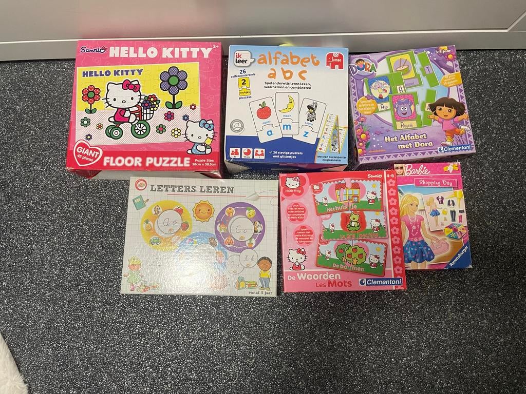 Educatieve spellen en puzzels, Ophalen, Gebruikt, Puzzelen