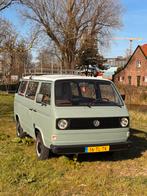 Volkswagen t3 1983 oldtimer camper wegenbelastingvrij, Blauw, 1200 kg, 9 stoelen, Geïmporteerd