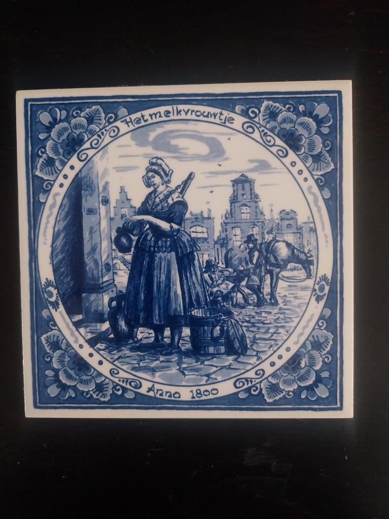 Delfts tegeltje, Antiek en Kunst, Ophalen of Verzenden