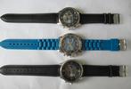 3 stuks splinternieuwe sporthorloges van Daniel Hechter, Ophalen of Verzenden, Nieuw, Zwart, IOS