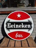 Vintage Heineken Bier Emaille Reclamebord, Ophalen