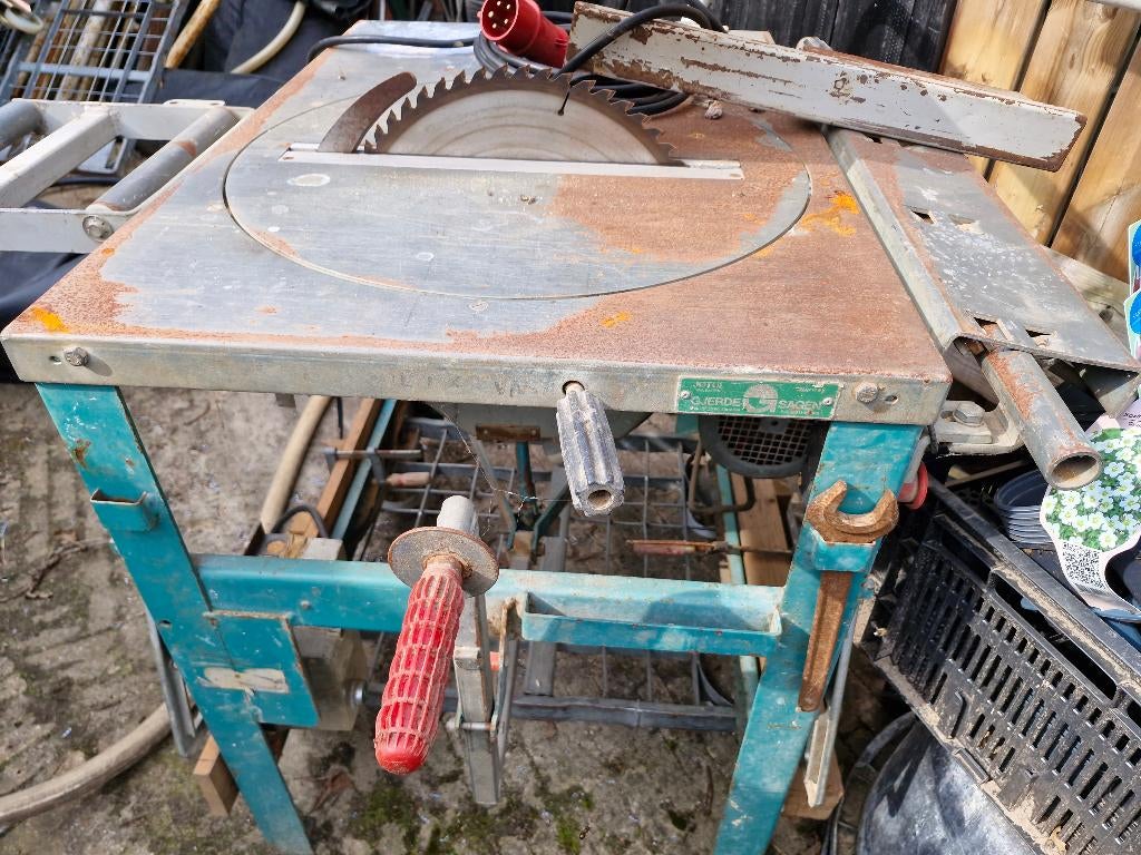 circelzaagtafel, Doe-het-zelf en Verbouw, Gereedschap | Zaagmachines, Ophalen, Gebruikt, Cirkelzaag, 70 mm of meer