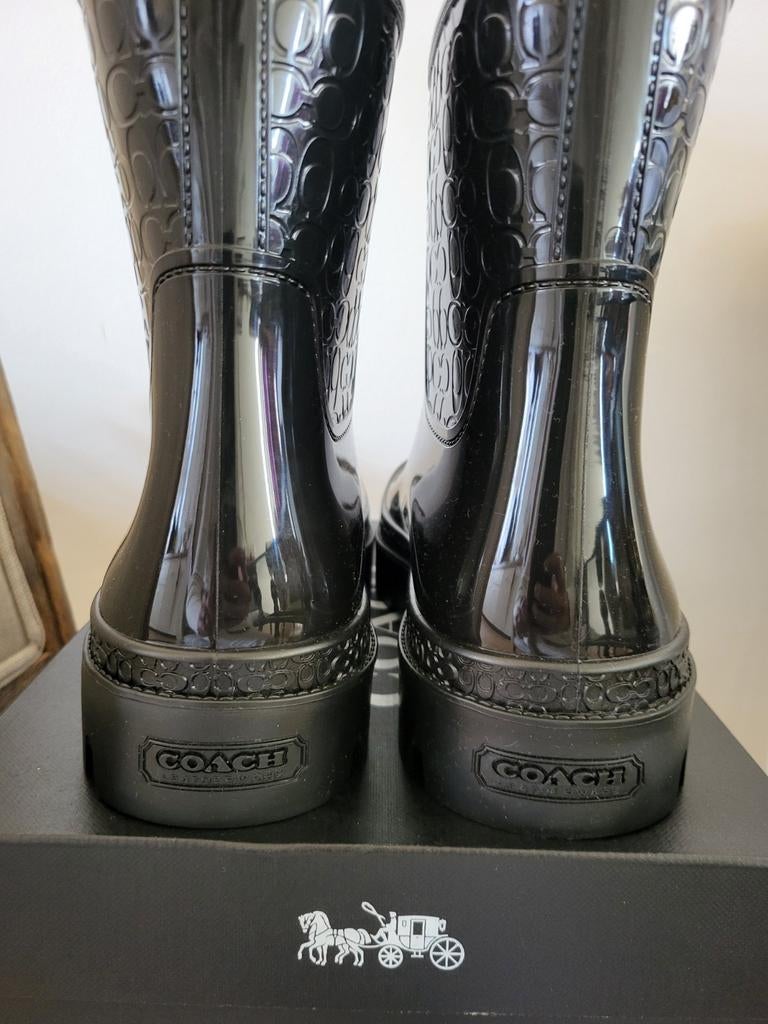 Coach regenlaarzen maat 39/40, Kleding | Dames, Schoenen, Ophalen of Verzenden