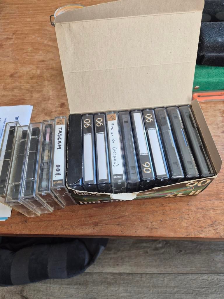 Maxell XLII 90 cassettebandjes, Ophalen of Verzenden, Gebruikt, Overige genres, 2 t/m 25 bandjes