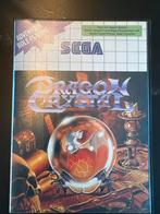 Dragon Crystal - Sega Master System (CIB), Spelcomputers en Games, Games | Sega, Gebruikt, 1 speler, Ophalen of Verzenden, Role Playing Game (Rpg)