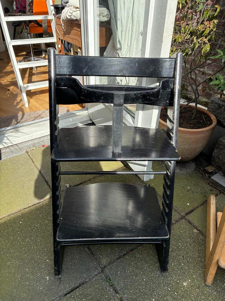 Twee Trip Trap stoelen, Kinderen en Baby's, Kinderstoelen, Ophalen of Verzenden, Gebruikt, Meegroeistoel, Gordel(s)