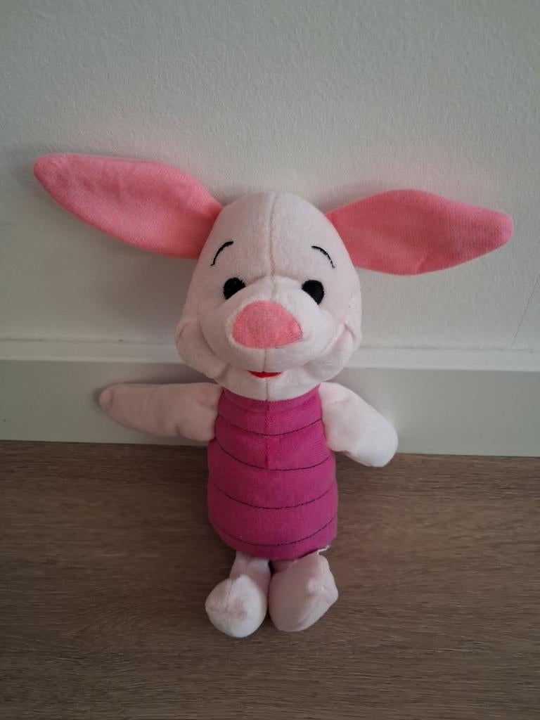 Knuffel knorretje 29 cm roze varken winnie the pooh L544, Kinderen en Baby's, Speelgoed | Knuffels en Pluche, Zo goed als nieuw