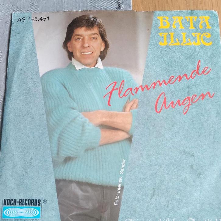 Bata Illic - Flammende Augen, Cd's en Dvd's, Vinyl Singles, Gebruikt, 7 inch, Ophalen of Verzenden