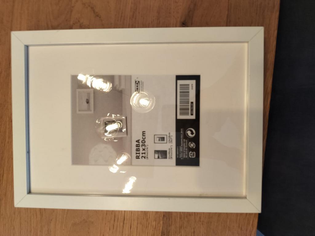 RIBBA fotolijsten (ca. 30 stuks) - Wit, 21x30cm, Ophalen of Verzenden, Gebruikt, Hout, Minder dan 50 cm