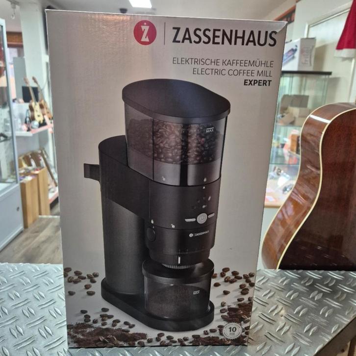 Zassenhaus Expert  Elektrische koffiemolen Nieuwstaat, Witgoed en Apparatuur, Koffiezetapparaten, Zo goed als nieuw