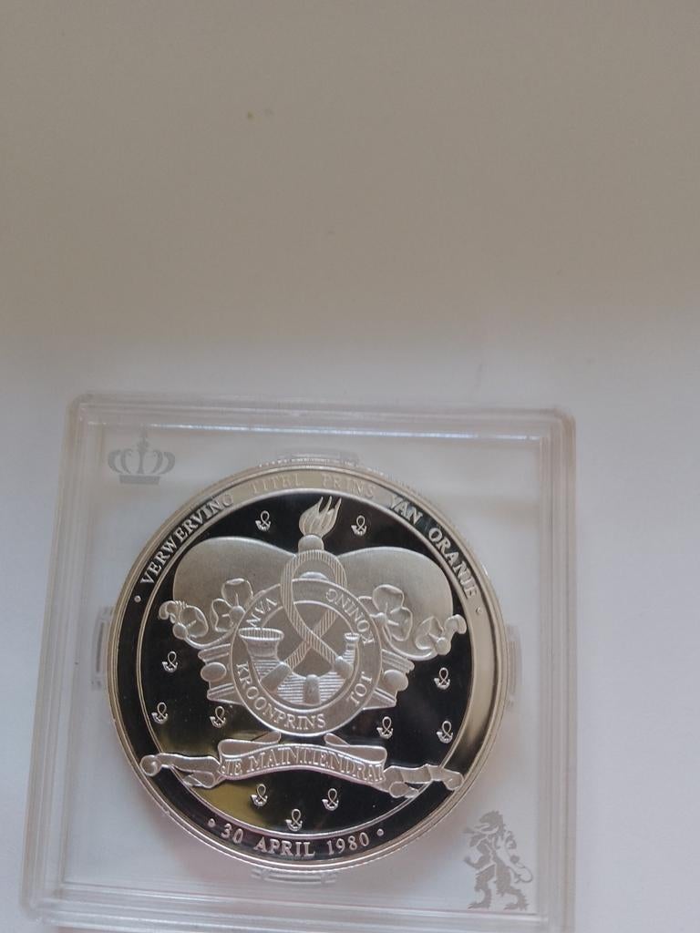 Verwerving Titel Prins van Oranje 30 April 1980 van Oranje, Ophalen of Verzenden, Koningin Beatrix