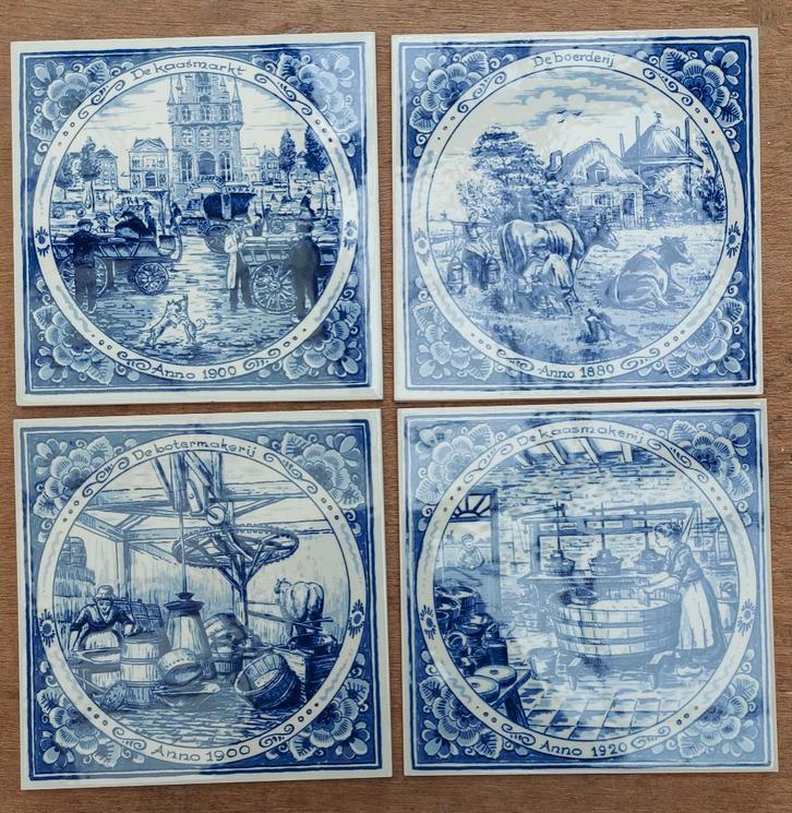 142530  wandtegels WD 008, Antiek en Kunst, Antiek | Wandborden en Tegels, Ophalen of Verzenden