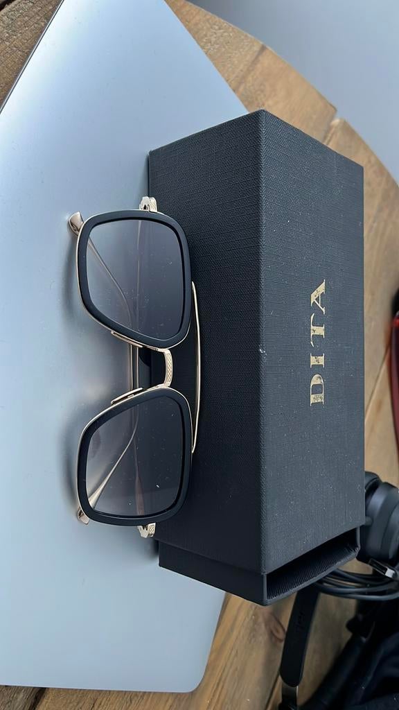 Dita flight 006 black gold origineel, Ophalen of Verzenden, Zo goed als nieuw, Zwart, Overige merken