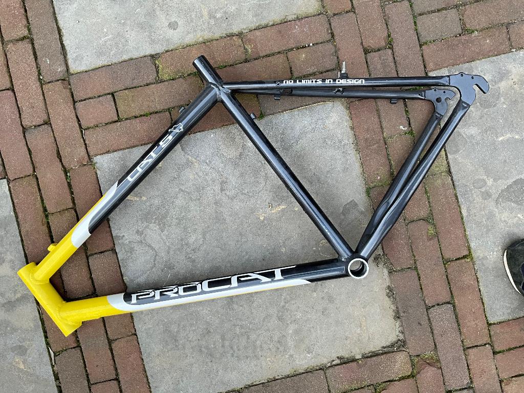 Mountainbike frame, Fietsen en Brommers, Gebruikt, Heren, Geen vering, 53 tot 57 cm