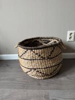 Grote rieten zeegras mand Light&Living Ibiza Bali, Ophalen of Verzenden, Zo goed als nieuw, Rond, Riet