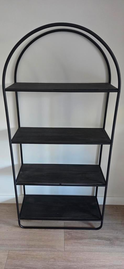 Stijlvol boekenrek met boog en 4 planken, Huis en Inrichting, Ophalen, Gebruikt