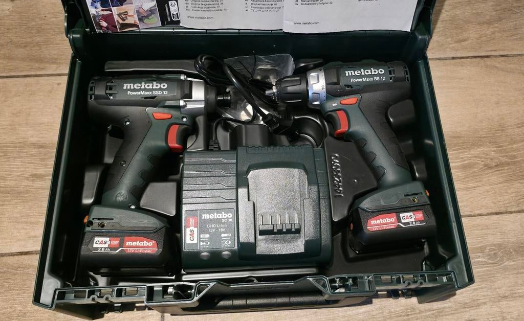 Nieuwe Metabo combi Set 12V, Ophalen of Verzenden, Nieuw, Boor- en Schroefmachine