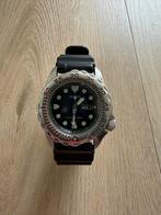 Seiko 7N36-6A40 Sapphlex Scuba Divers Quartz Horloge, Seiko, Gebruikt, Staal, Polshorloge