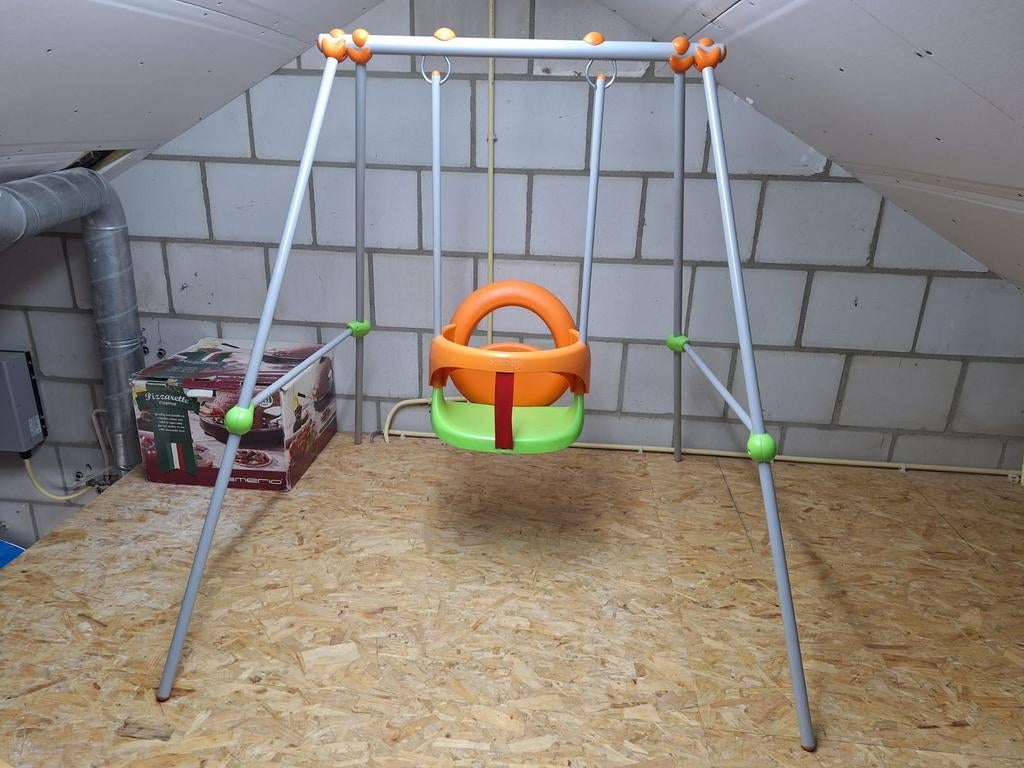 Smoby Babyschommel, nette staat, Kinderen en Baby's, Speelgoed | Buiten | Speeltoestellen, Ophalen, Zo goed als nieuw, Schommel
