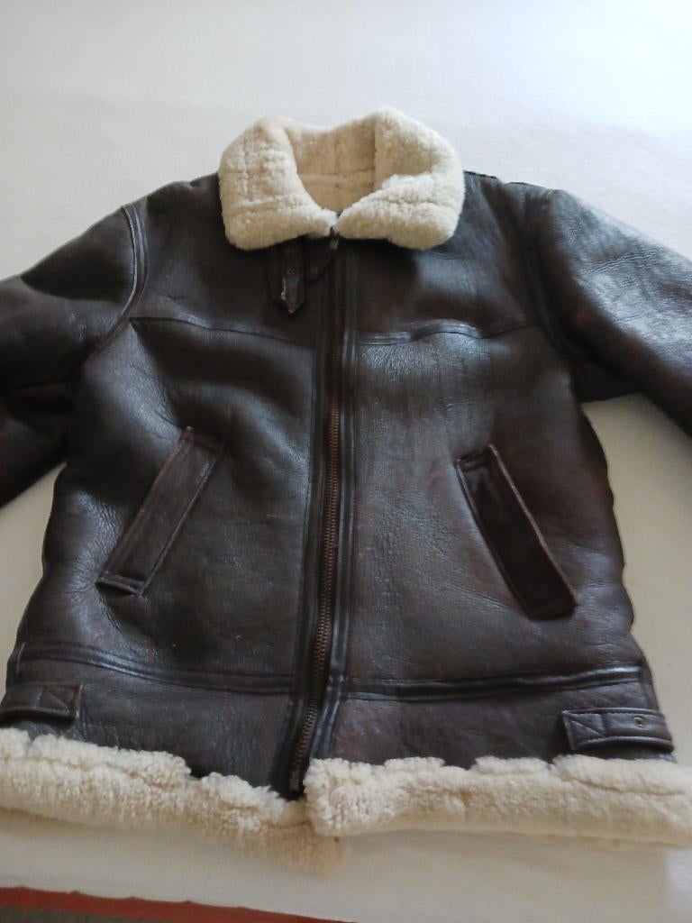 Vliegeniersjack, Kleding | Heren, Jassen | Winter, Ophalen of Verzenden, Maat 48/50 (M), Bruin, S 2000 Saki Collections