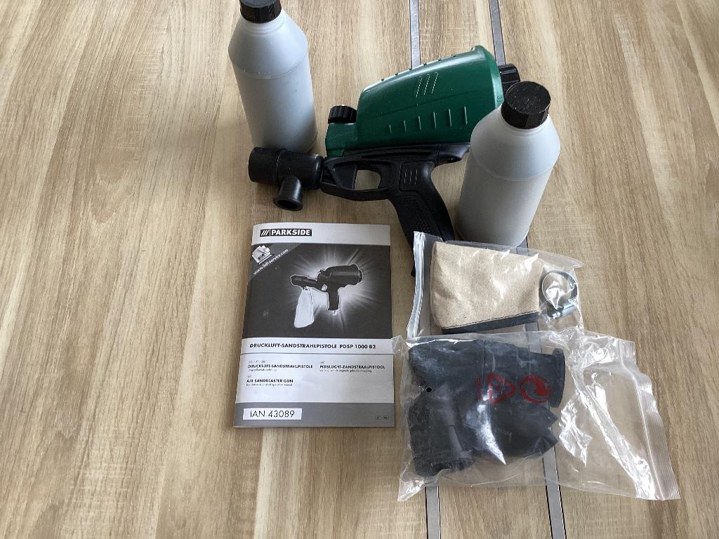 Parkside Zandstraalpistool, Minder dan 25 liter, Ophalen, Nieuw, Minder dan 200 liter/min