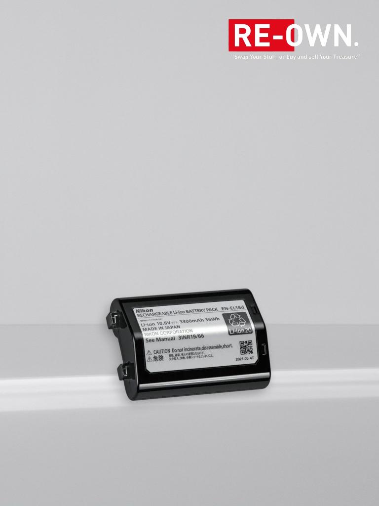 Nikon EN-EL18d accu +Nikon BL-7 Cover(Nieuwstaat + garantie), ., Ophalen of Verzenden, Zo goed als nieuw, Nikon