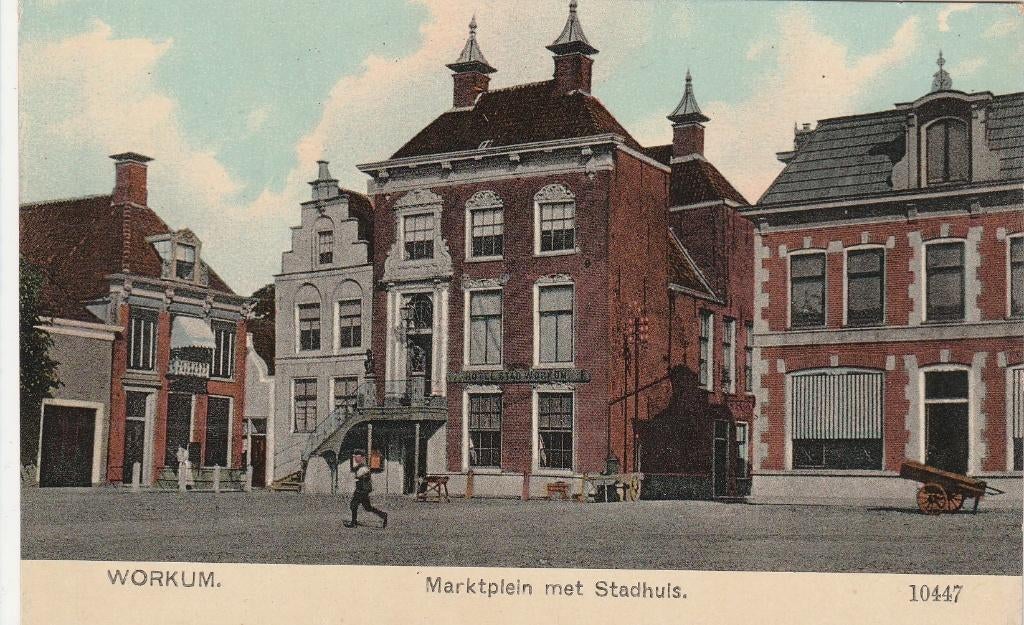 workum- marktplein, Ophalen of Verzenden, Friesland