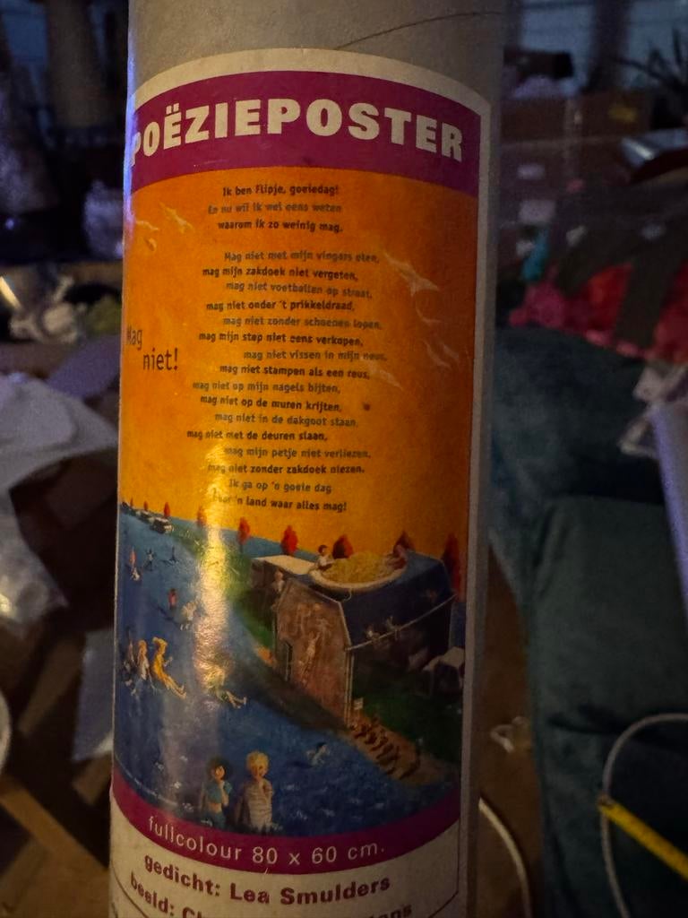 Poëzieposter Plint - Lea Smulders & Charlotte Dematons - Nie, Ophalen of Verzenden, Nieuw, Meerdere auteurs