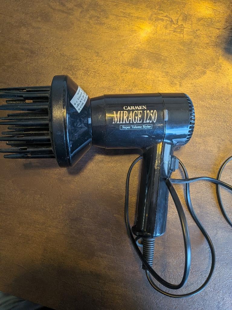 Carmen föhn met diffuser – werkt goed, Ophalen, Gebruikt, Haarverzorging
