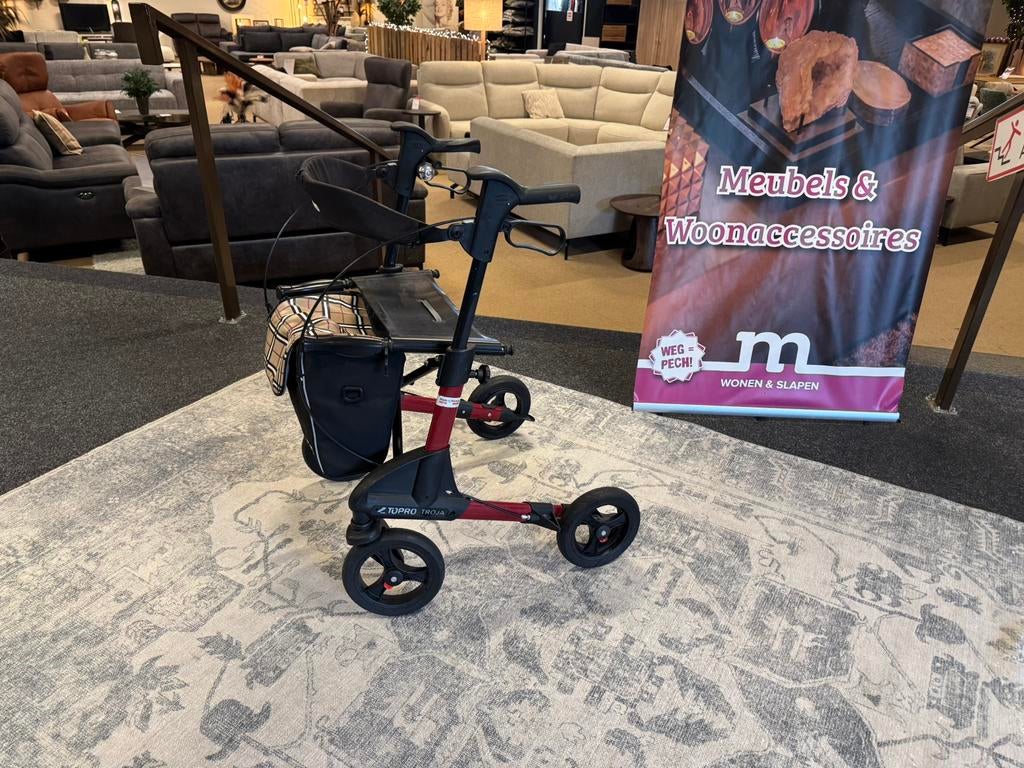 Rollator Topro Troja Gebruikt €89,- Direct leverbaar, Diversen, Ophalen, Gebruikt, Mwonenenslapen, Mwonenenslapen@ziggo.nl