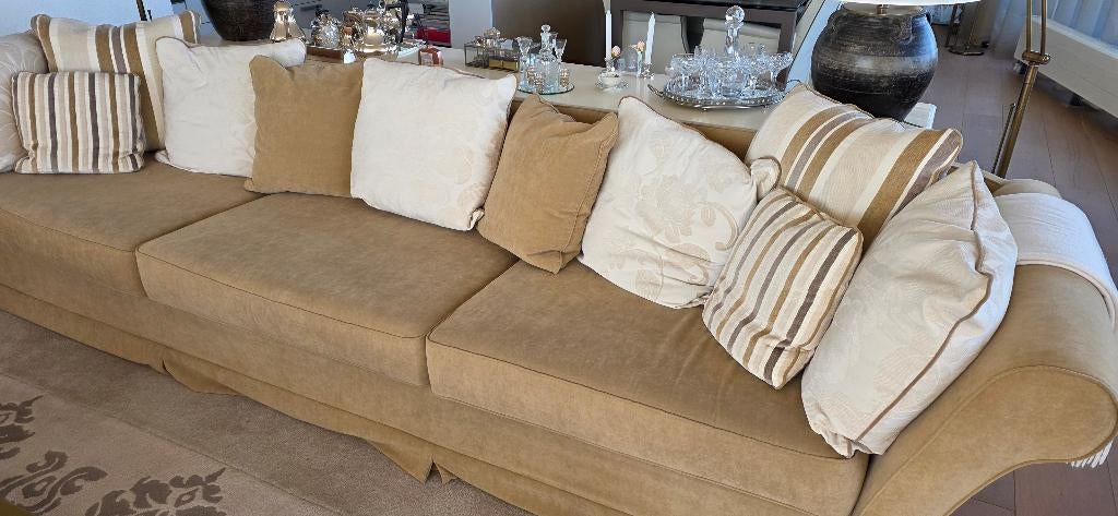 Zitbank, Huis en Inrichting, Banken | Bankstellen, Ophalen, Gebruikt, 300 cm of meer, 75 tot 100 cm