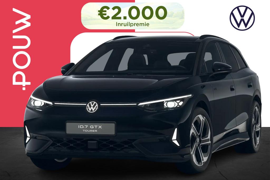 Volkswagen ID.7 Tourer 340pk GTX Limited Edition 86 kWh | Tr, Auto's, Volkswagen, 12 maanden, 2240 kg, Zwart, 585 km