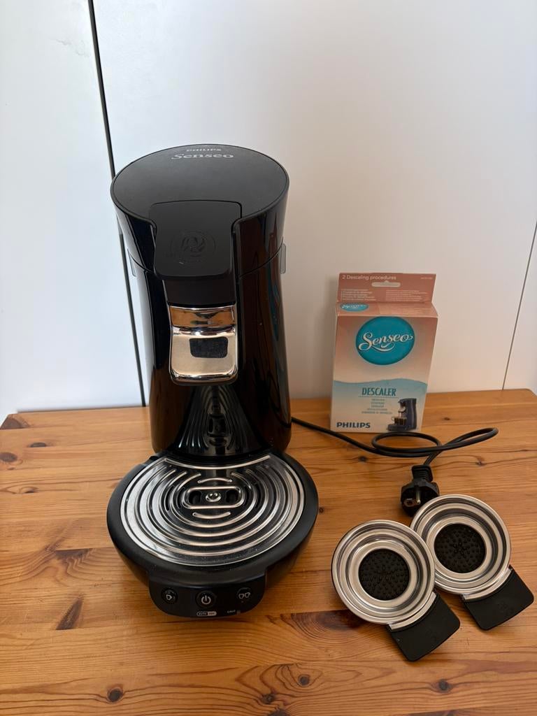 Philips Senseo Original koffiepadapparaat - Zwart, Ophalen of Verzenden, Zo goed als nieuw, Koffiemachine