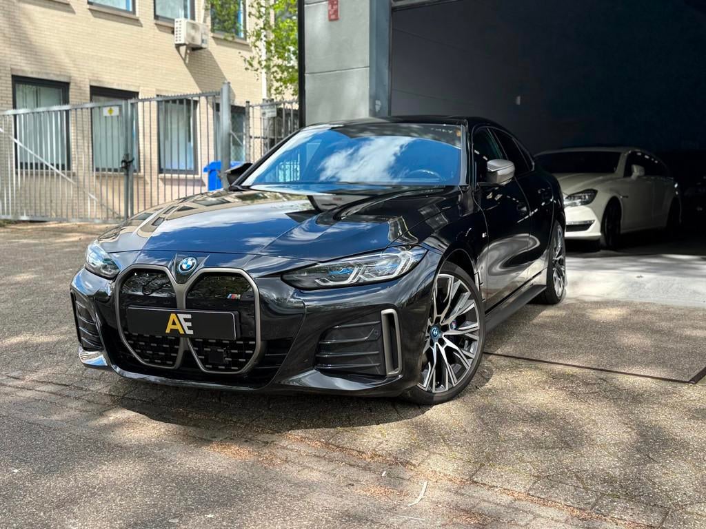 BMW I4 M50 M-Sport High Executive 84KWH 544PK Pano|Laser HUD, Auto's, BMW, Adaptive Cruise Control, Gebruikt, 110 €/maand, Zwart