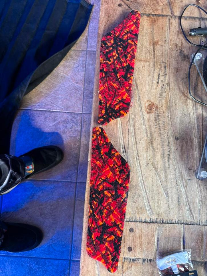 deense pluche gordijn plankjes en dekbed, Auto-onderdelen, Vrachtwagen-onderdelen, Overige merken, Interieur en Bekleding, Gebruikt