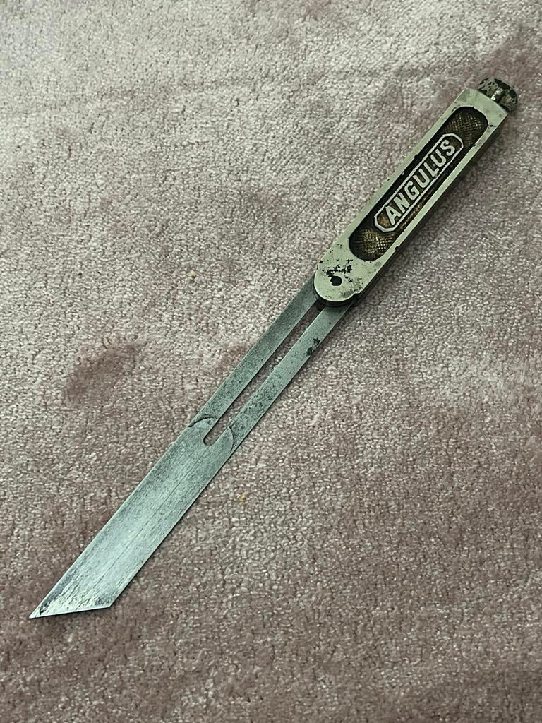 Antieke Angulus verstekhaak - Vintage gereedschap, Ophalen of Verzenden