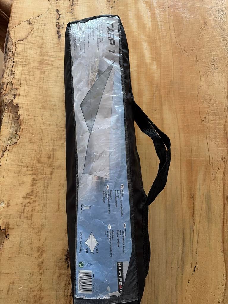 Nieuwe High Peak Tarp 1 (300x300 cm) - Universele Beschuttin, Ophalen of Verzenden, Nieuw