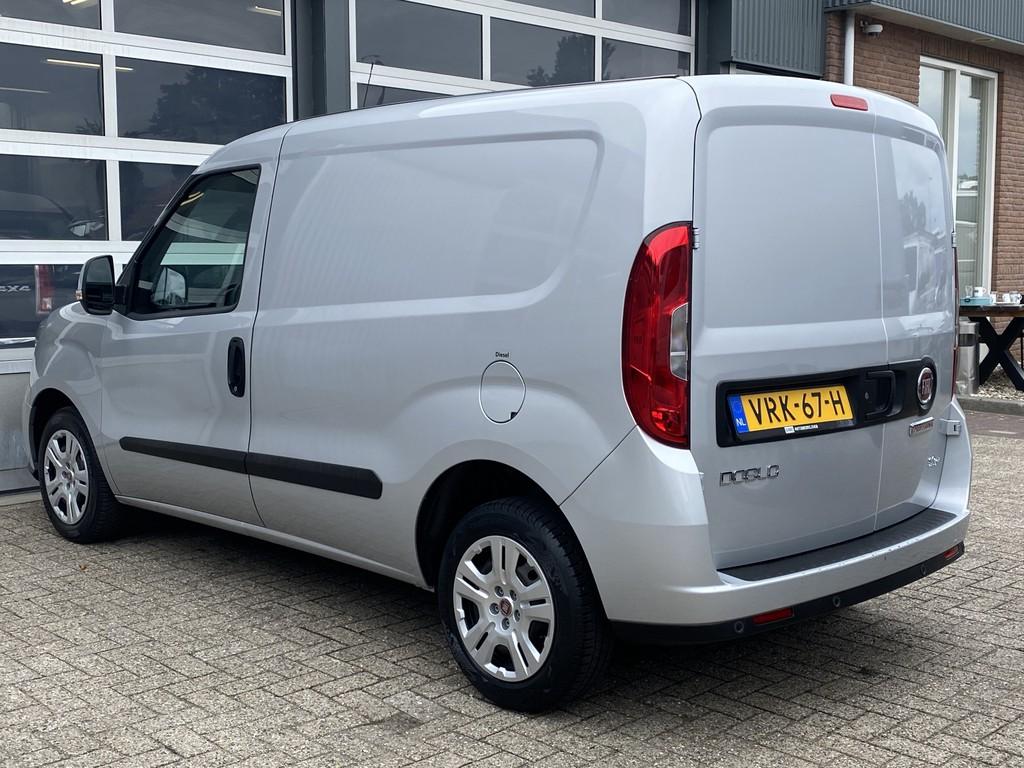 Fiat Doblò Cargo 1.3 MJ L1H1 SX Btw en Bpm vrij Airco Cruis, Voorwielaandrijving, Euro 5, Stof, Gebruikt
