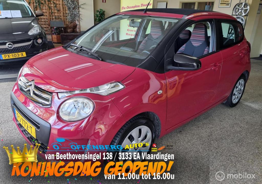 Citroen C1 1.0 e-VTi Airscape Feel Cabrio Top, Voorwielaandrijving, Gebruikt, Euro 6, 4 stoelen