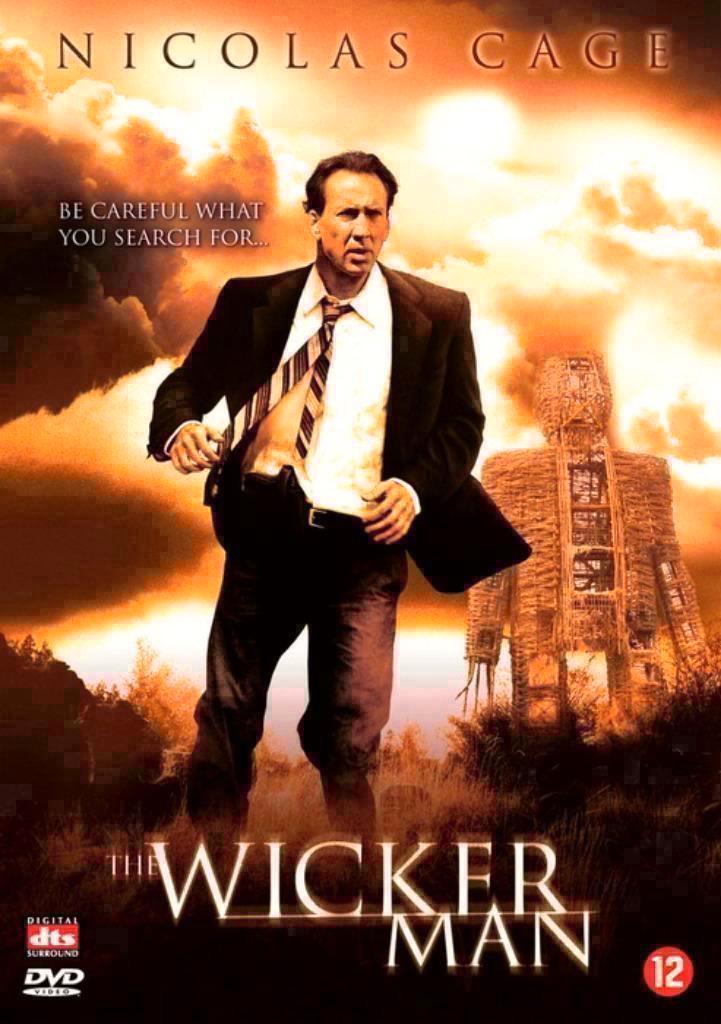 The Wicker Man (Nicolas Cage), Cd's en Dvd's, Dvd's | Thrillers en Misdaad, Zo goed als nieuw, Bovennatuurlijke thriller, Vanaf 12 jaar