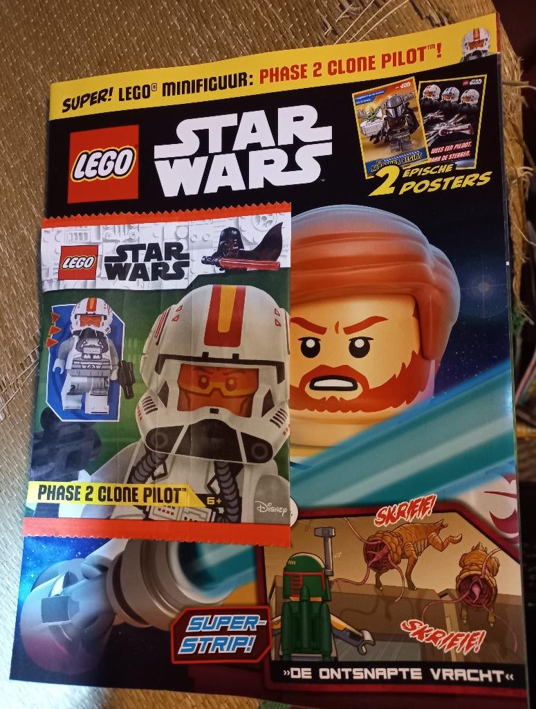 Star Wars , Phase 2 Clone Pilot , Lego mini-figure ; nieuw, Ophalen of Verzenden, Nieuw, Inclusief minifiguren