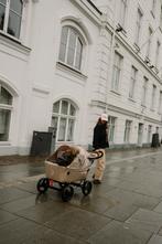 Beachwagon LITE Opvouwbare Bolderkar - Zandbruin, Ophalen, Opvouwbaar, Zo goed als nieuw