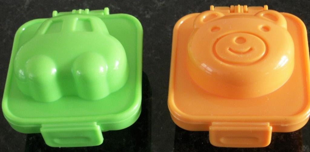 2 eivormen le chef model beertje en auto. mal voor een ei, Ophalen of Verzenden, Nieuw