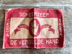 DE VERGULDE HAND SCHEERZEEP RECLAME, Ophalen of Verzenden, Gebruikt, Reclamebord
