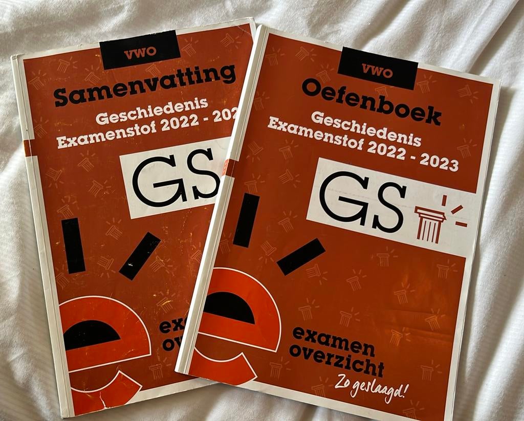 Oefenboek + Samenvatting Geschiedenis VWO, Ophalen of Verzenden, Nederlands, Overige niveaus, ExamenOverzicht