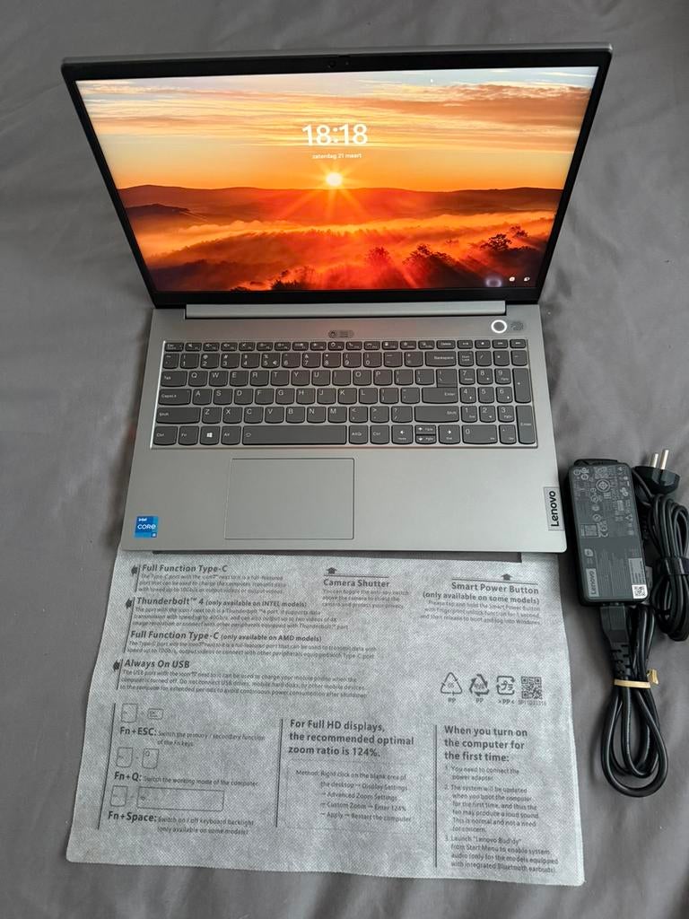 1xNieuw Lenovo Thinkbook 15 G2 ITL/15,6”/i5/16gb/256gb/11th, Computers en Software, Windows Laptops, Met videokaart, 2 tot 3 Ghz