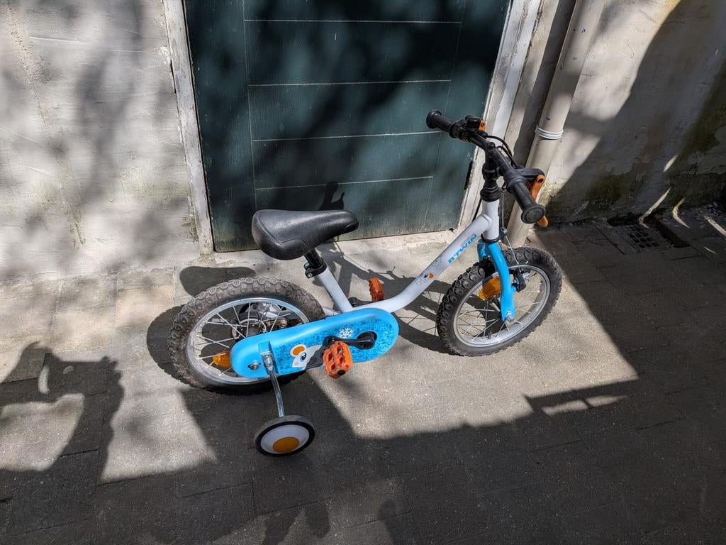 B'Twin kinderfiets met zijwieltjes, Fietsen en Brommers, Fietsen | Kinderfietsjes, Ophalen